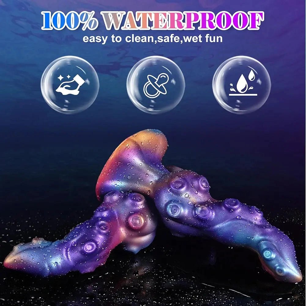 Curved Knot Animal Dildo - Knotted Horse Dildo