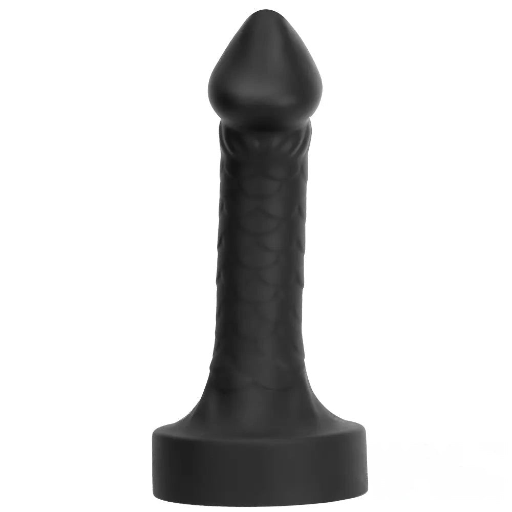 Curved Mushroom-Head Dildo - G-Spot Silicone Dildo