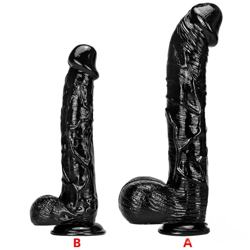 Curved Realistic Dildo 13 in - Realistic Lifelike Dildo