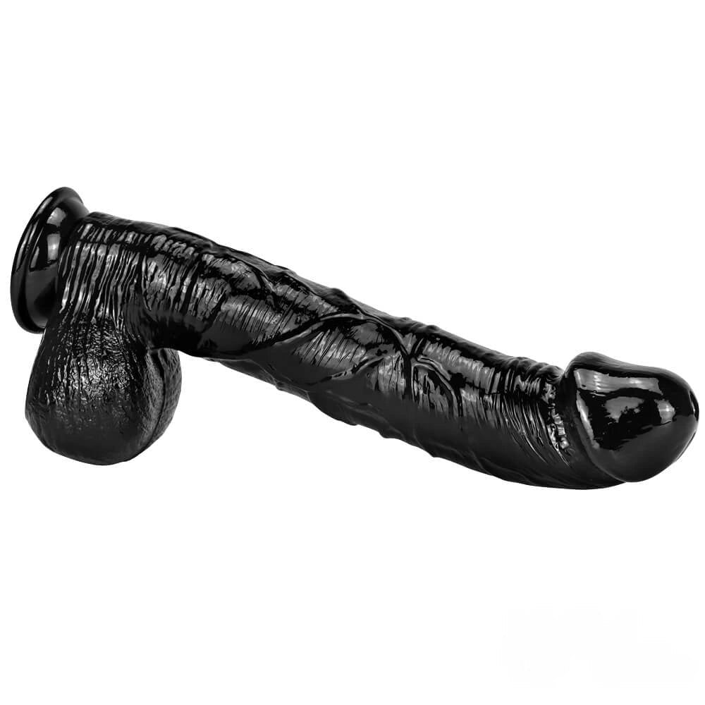 Curved Realistic Dildo 13 in - Realistic Lifelike Dildo