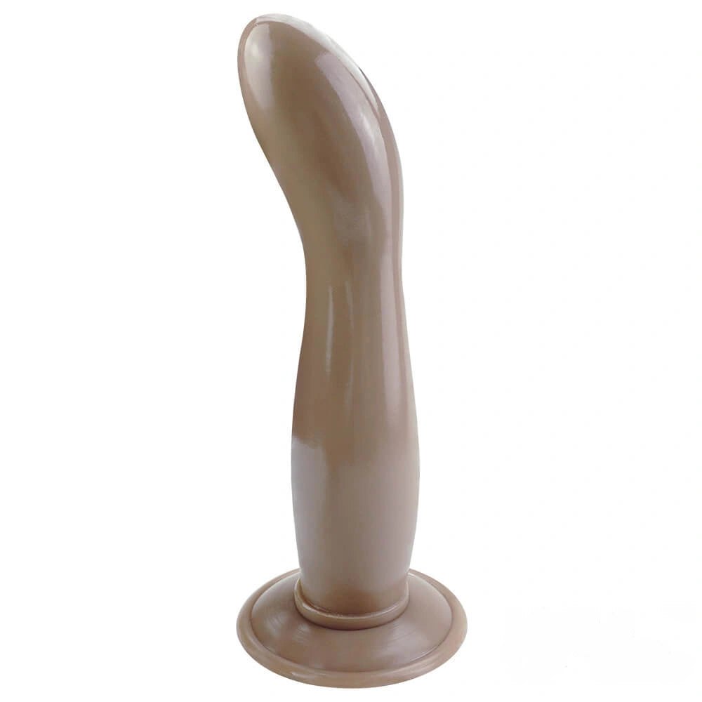 Curved Realistic PVC Dildo 9.45in - realistic dildo