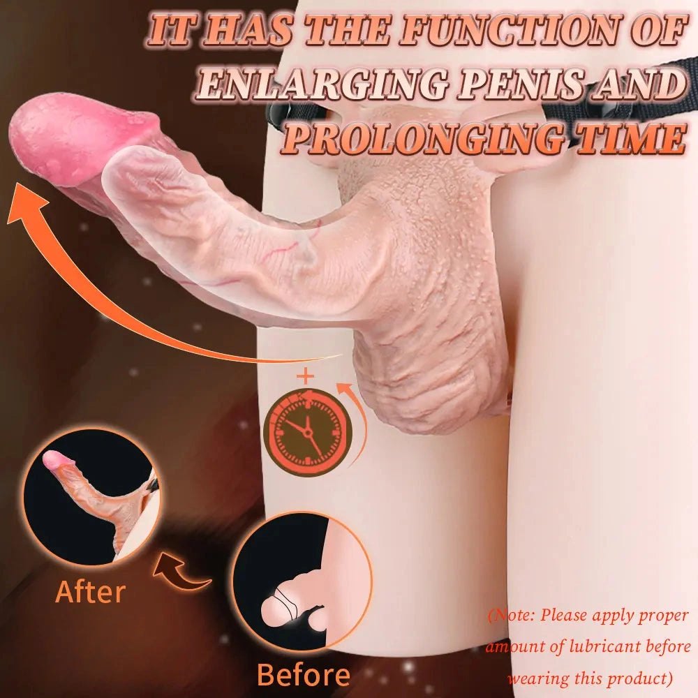 Curved Realistic Silicone Dildo - Big Realistic Dildo