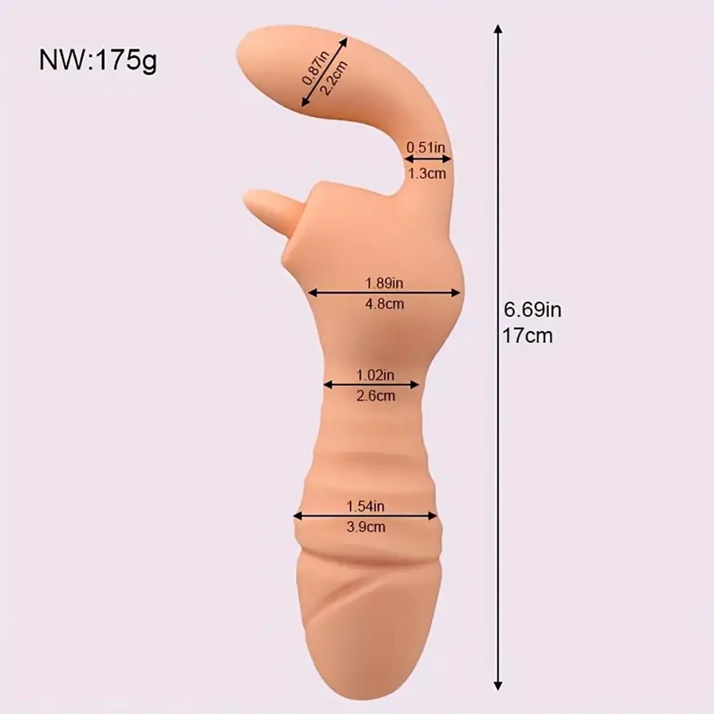 Curved Silicone G-Spot Dildo - G Spot Stimulation Dildo