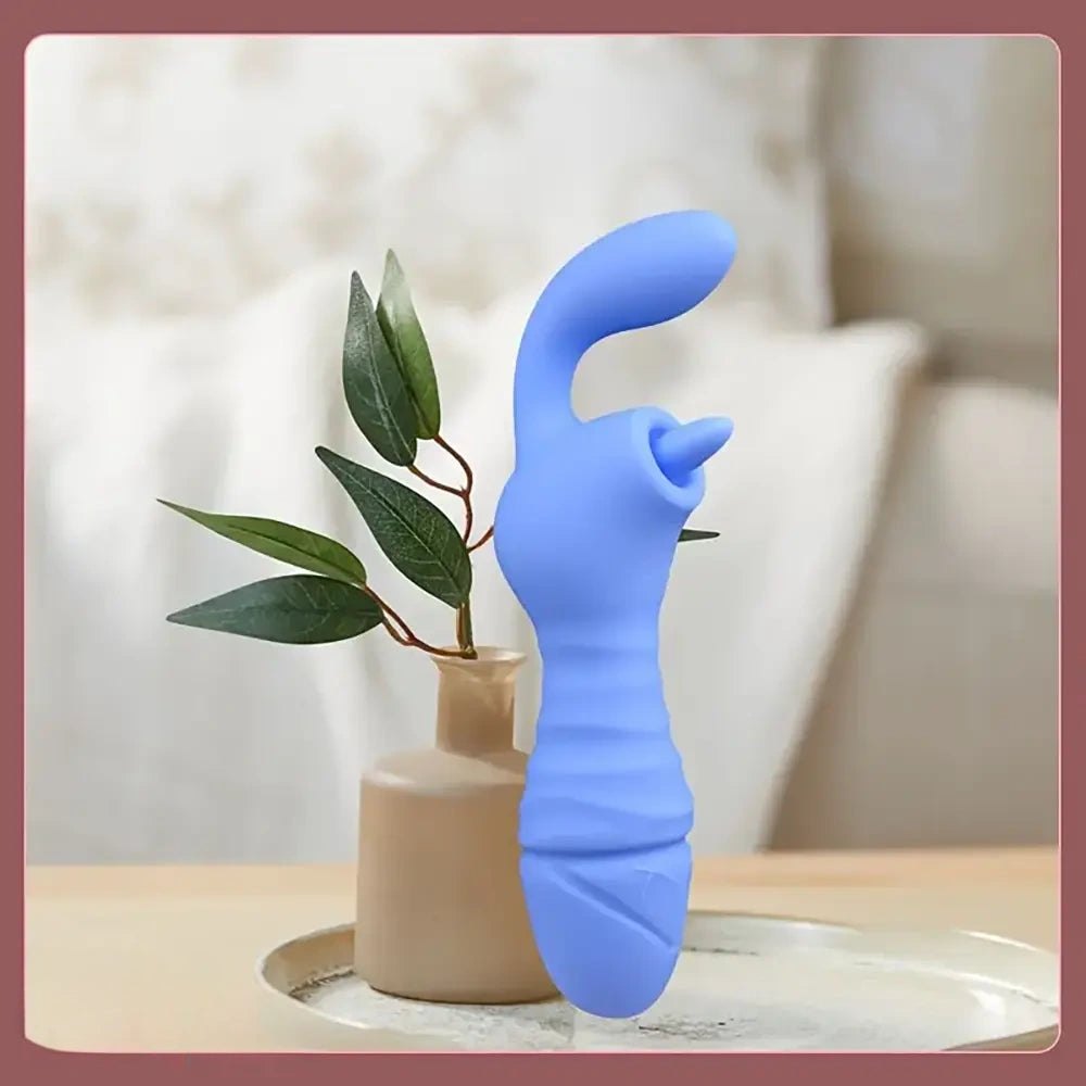 Curved Silicone G-Spot Dildo - G Spot Stimulation Dildo