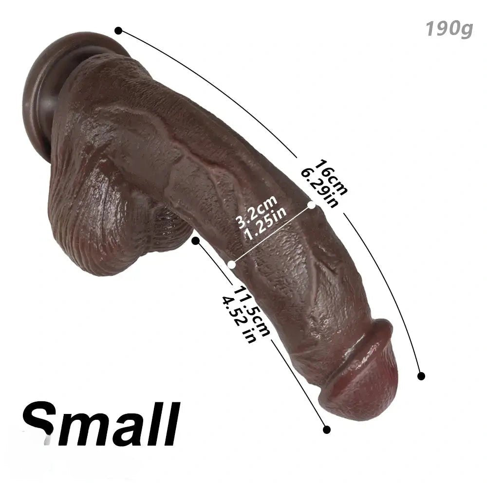 Curved Strap-On Dildo - Realistic Harness Dildo