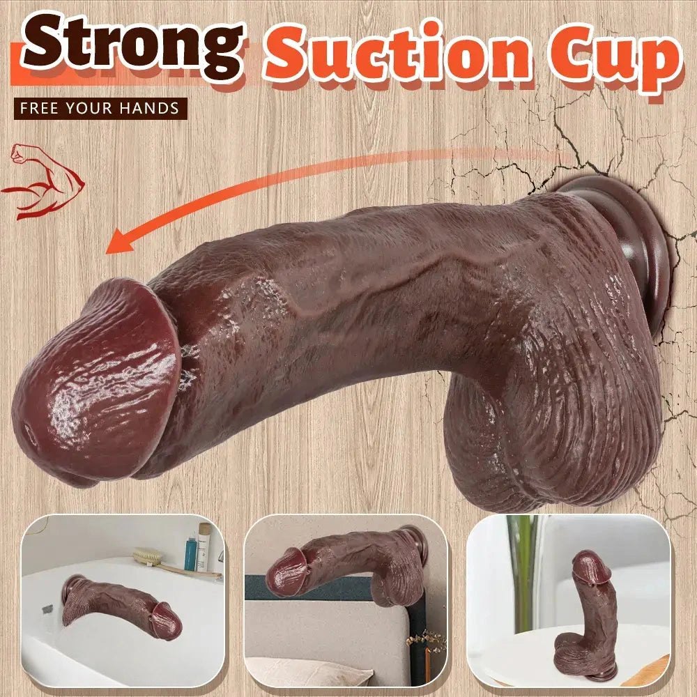 Curved Strap-On Dildo - Realistic Harness Dildo