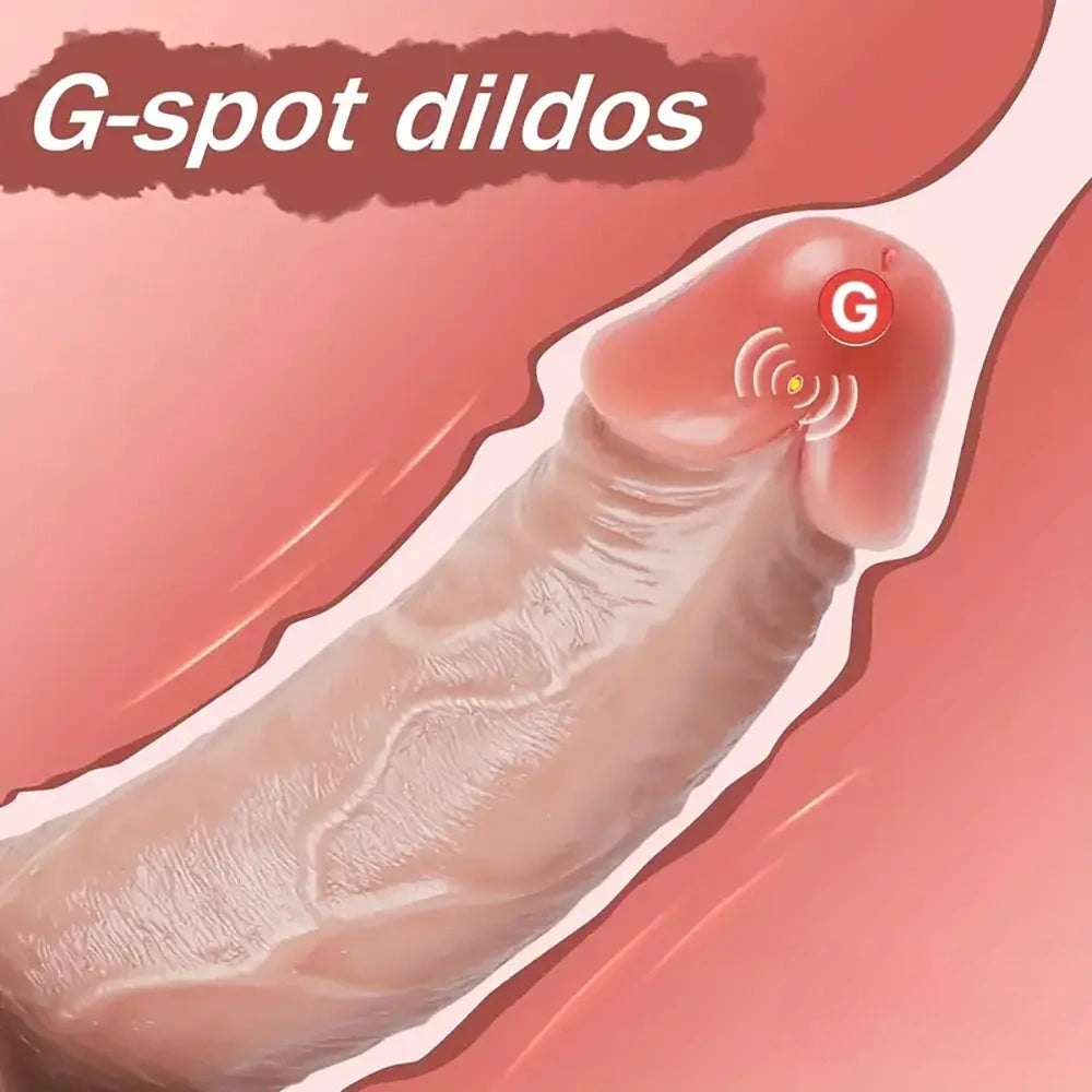 Curved Suction Cup Dildo - Suction Cup G-Spot Dildo