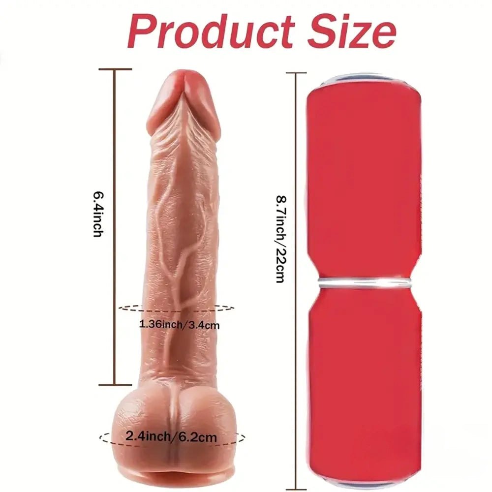 Curved Suction Cup Dildo - Suction Cup G-Spot Dildo