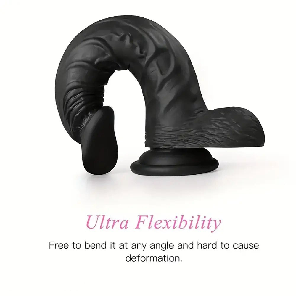 Curved Suction Cup Dildo 8.86in - Realistic G-Spot Dildo