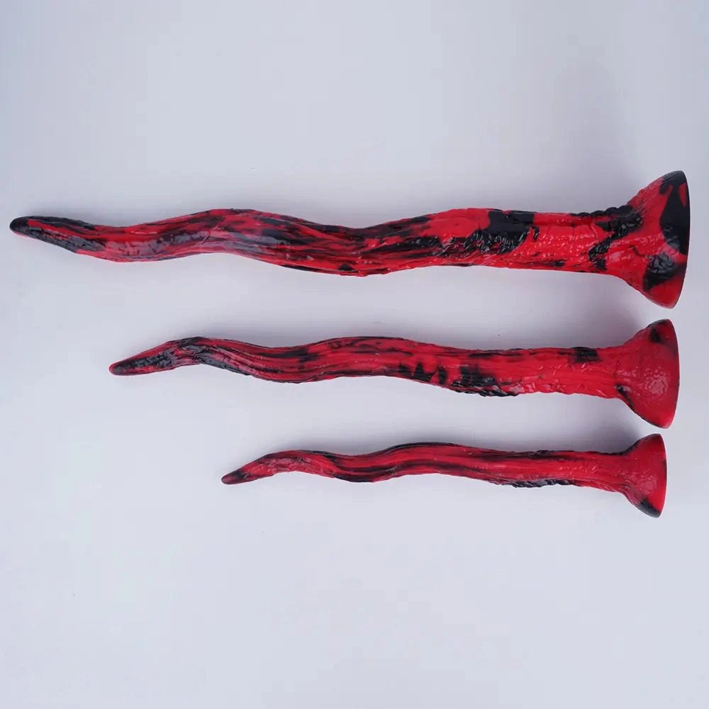 Curved Tentacle Fantasy Dildo - Silicone Fantasy Toy