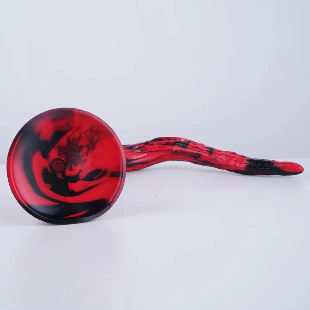 Curved Tentacle Fantasy Dildo - Silicone Fantasy Toy