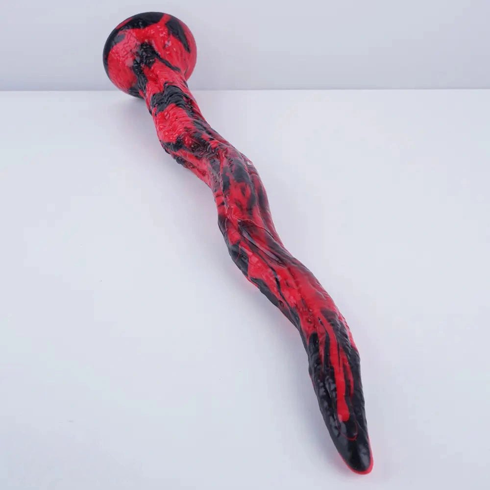 Curved Tentacle Fantasy Dildo - Silicone Fantasy Toy
