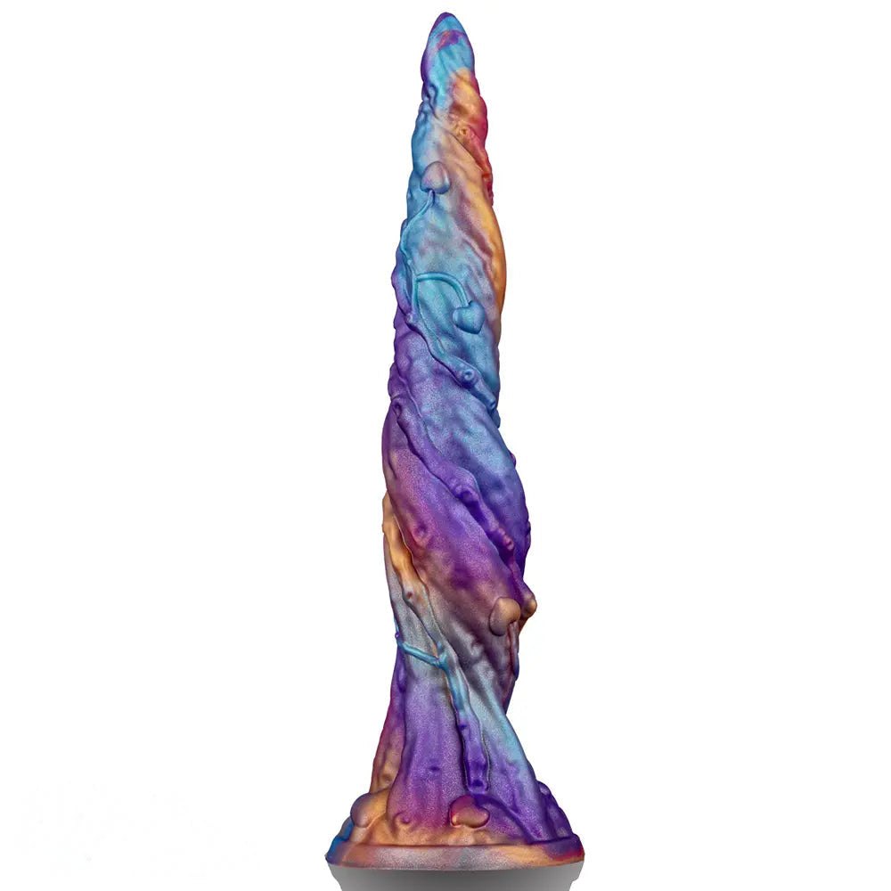 Curved Vein Fantasy Dildo 10.43in - Fantasy Dildo