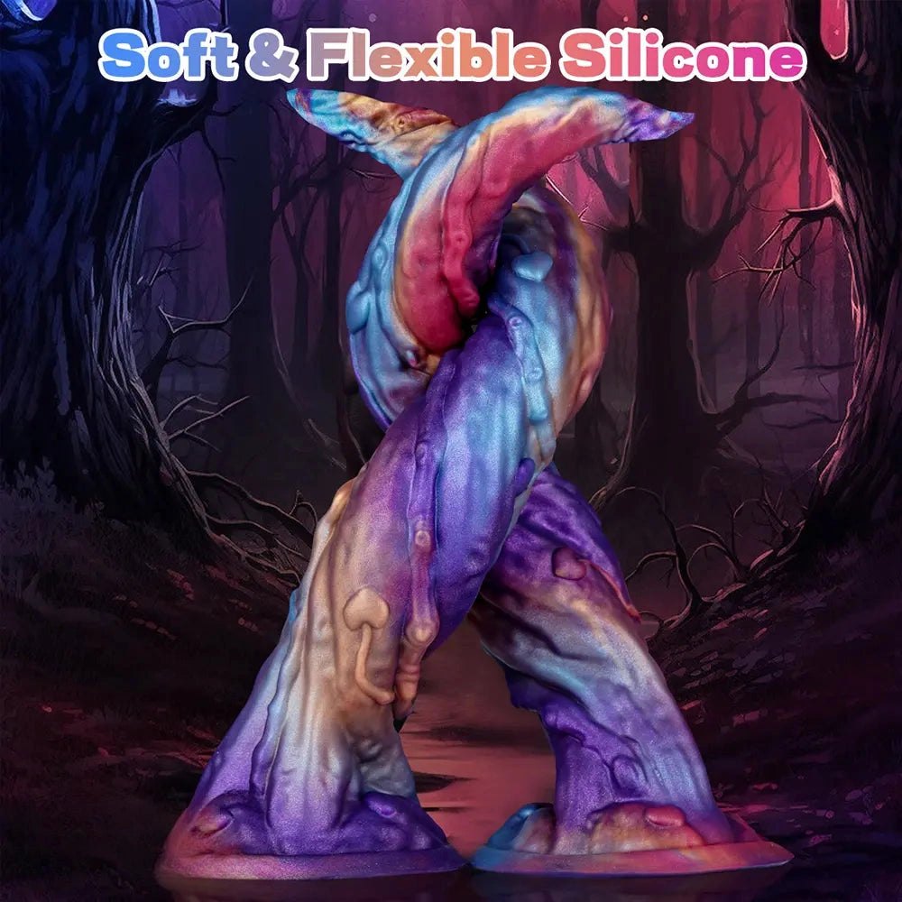 Curved Vein Fantasy Dildo 10.43in - Fantasy Dildo