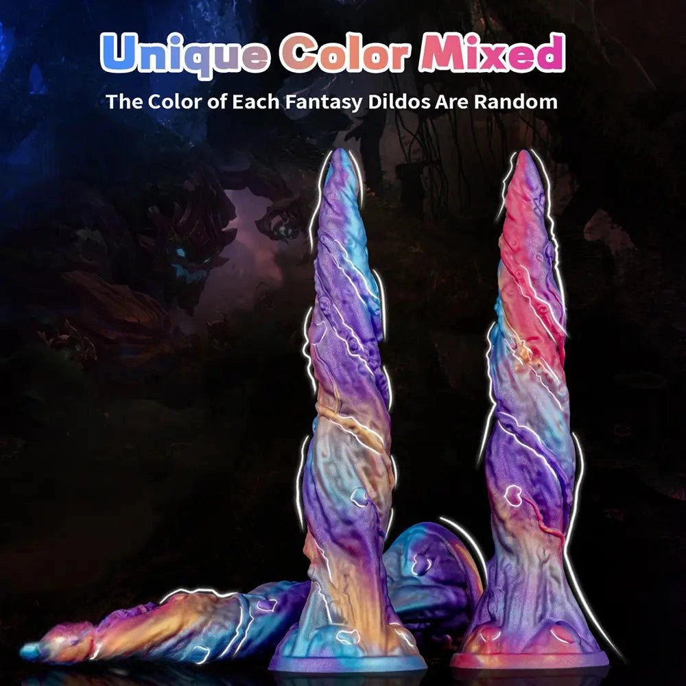 Curved Vein Fantasy Dildo 10.43in - Fantasy Dildo