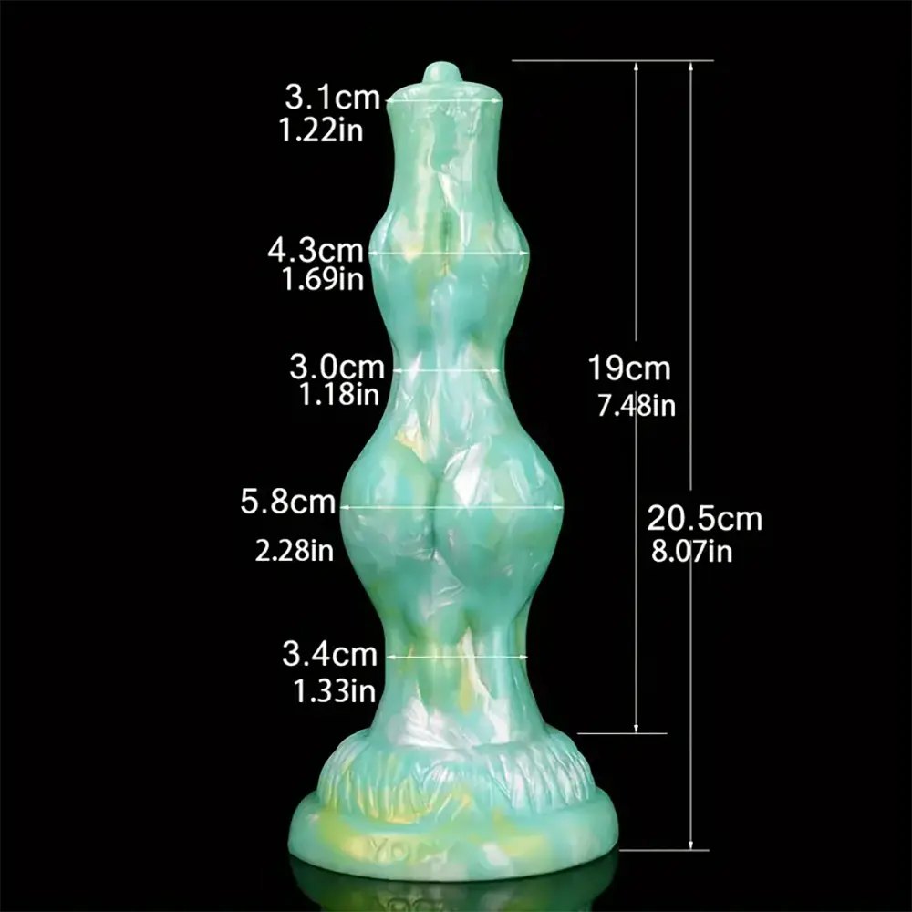 Curvy Silhouette Fantasy Dildo - Silicone Body Dildo