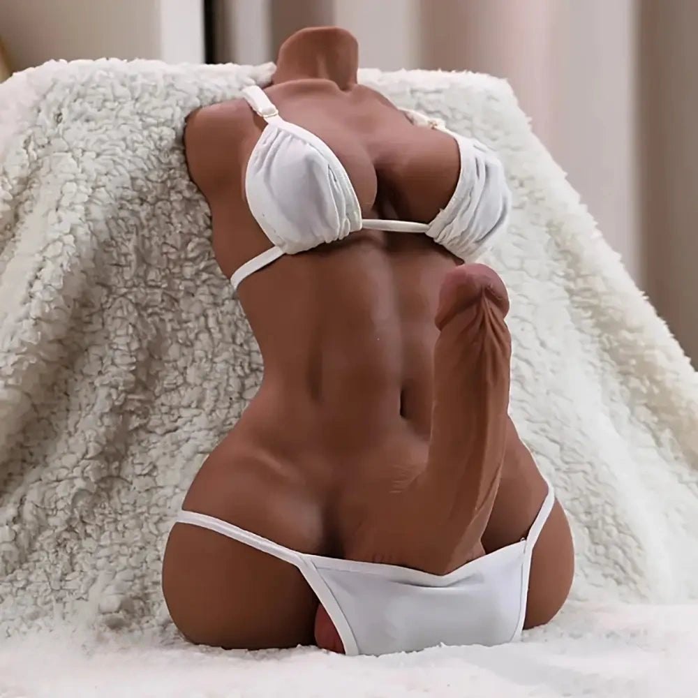 Curvy Torso with Built-In Phallus - Realistic Sex Doll Torso