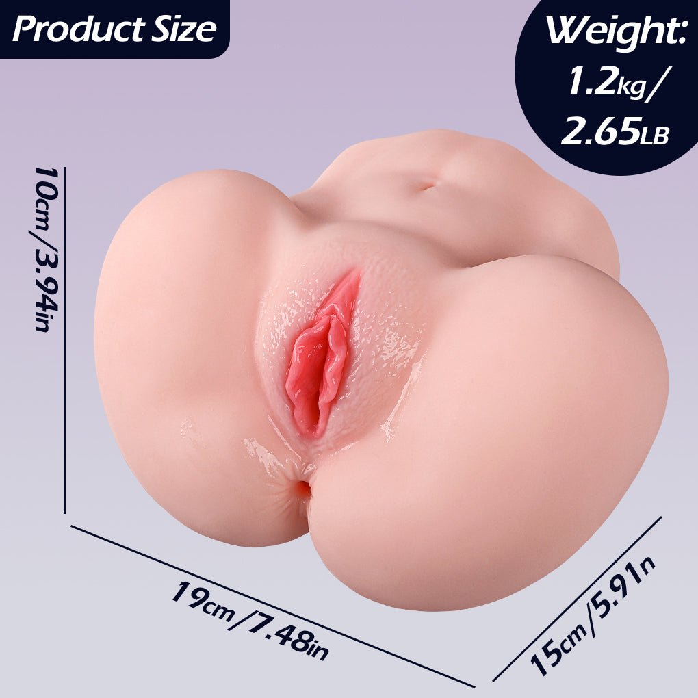 Curvy Waist TPE Ass Torso - Realistic Sex Doll