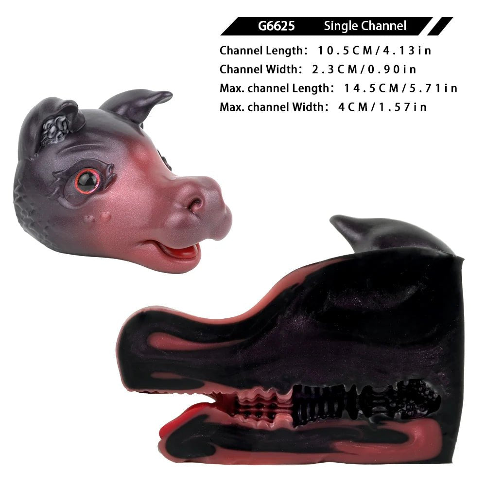 Demon Boar Head Masturbator - Fantasy Stroker