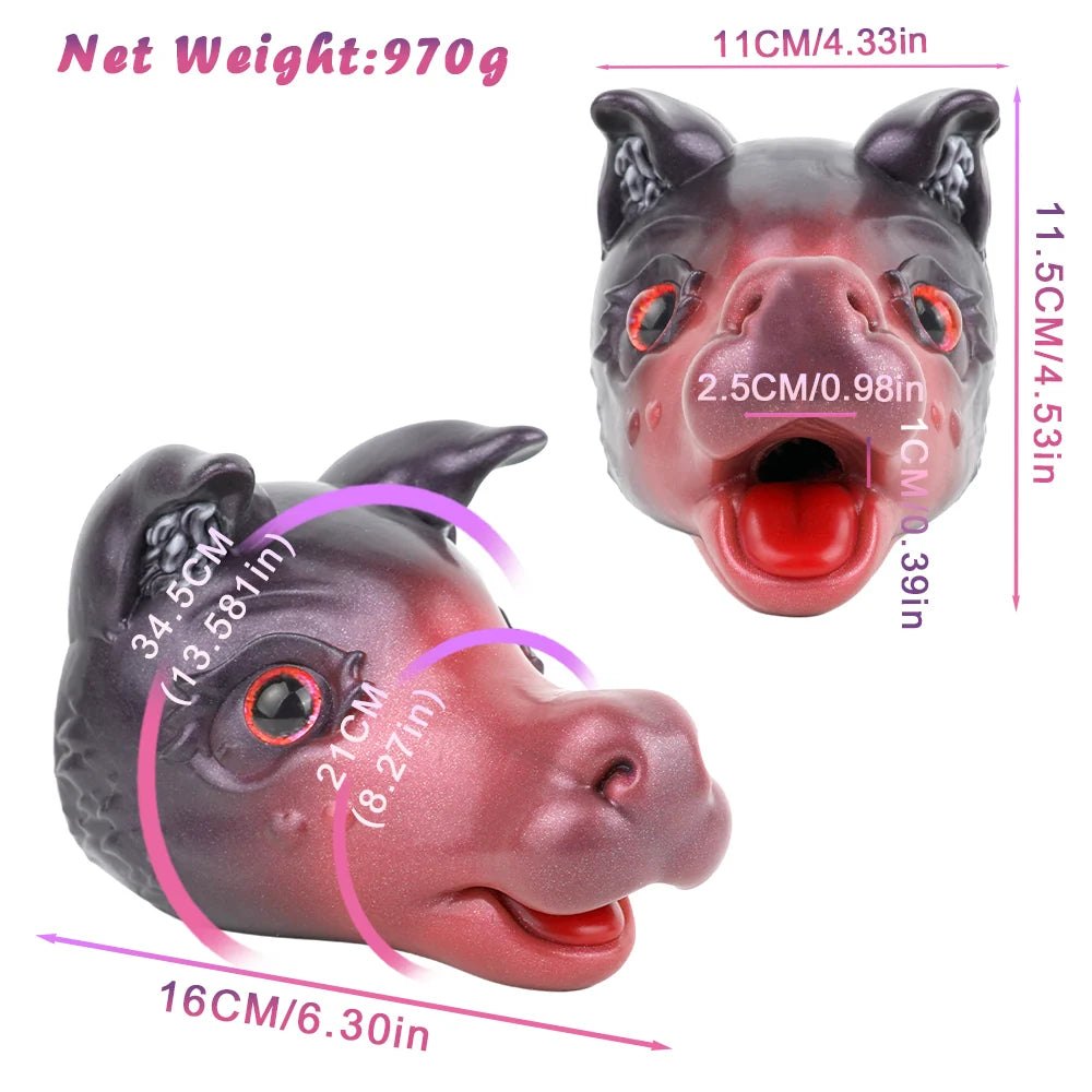 Demon Boar Head Masturbator - Fantasy Stroker