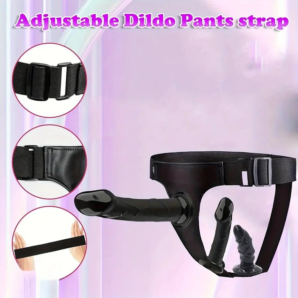 Detachable Strap-On Dildo Set - Strap-On Harness Dildo