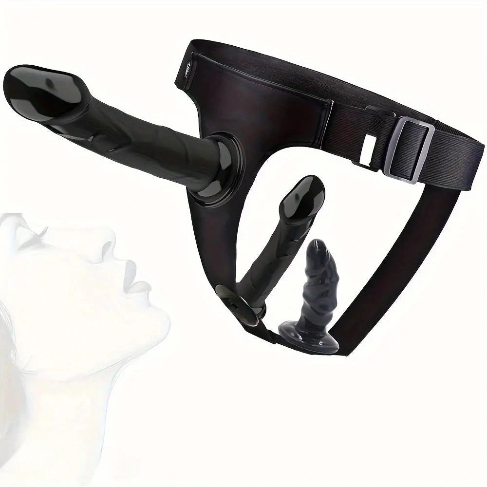Detachable Strap-On Dildo Set - Strap-On Harness Dildo