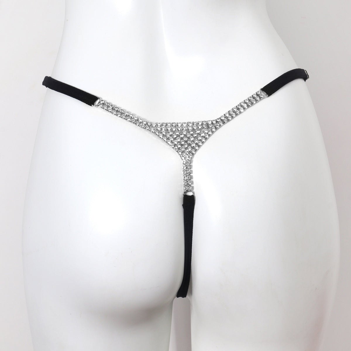 Diamond Inlaid Bikini Body Chain - Sexy Lingerie Accessory