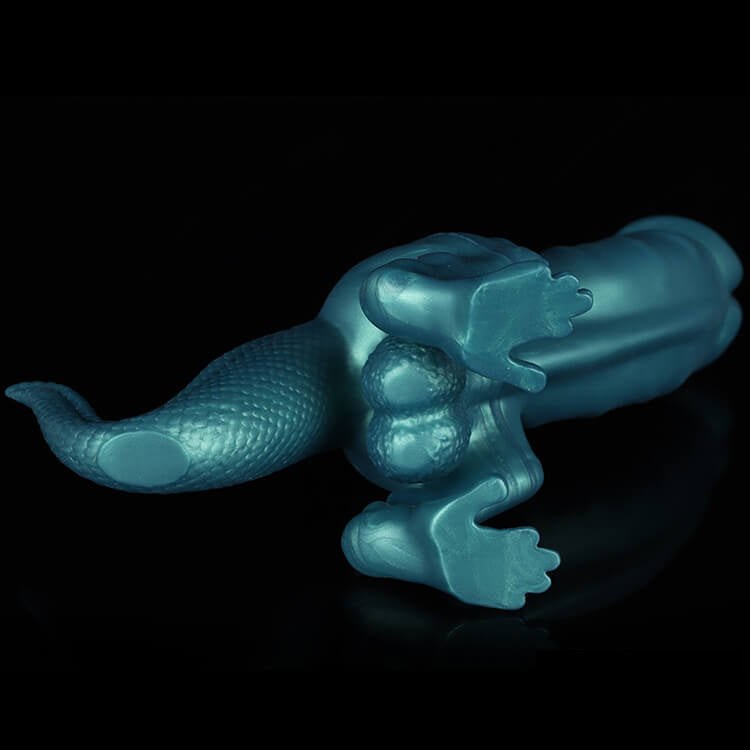 Dinosaur Fantasy Dildo 9.45 in - Big Silicone Fantasy Dildo