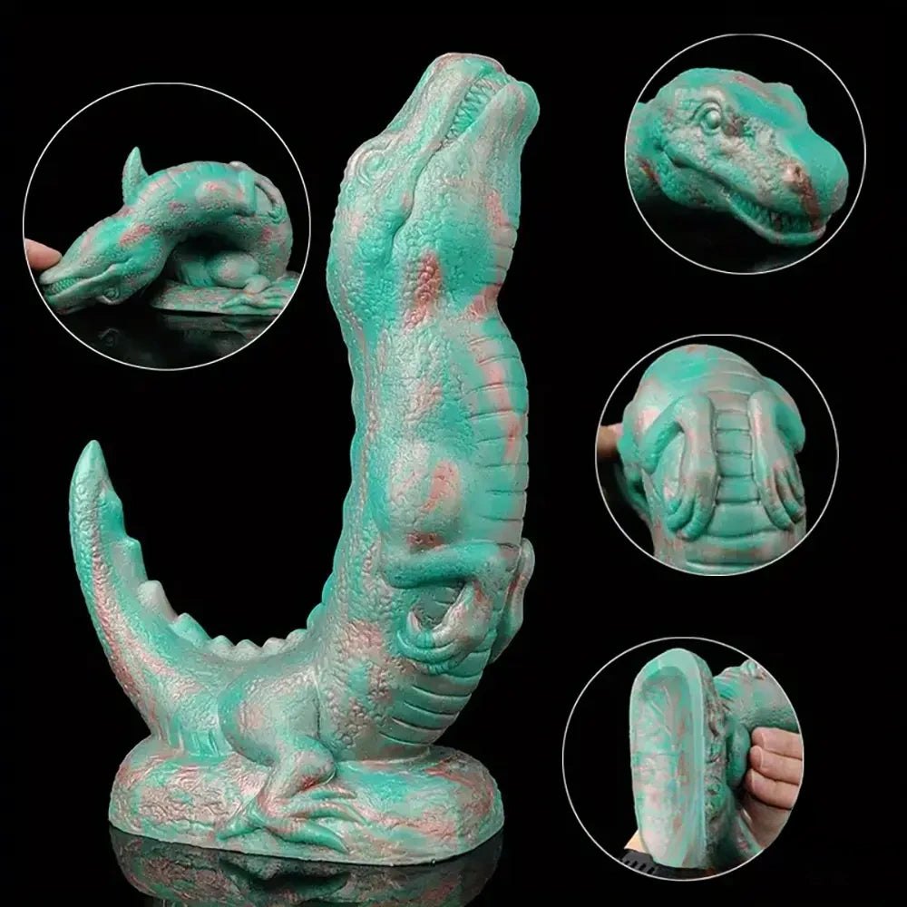 Dinosaur Fantasy Dildo - Silicone Dinosaur Monster Dildo