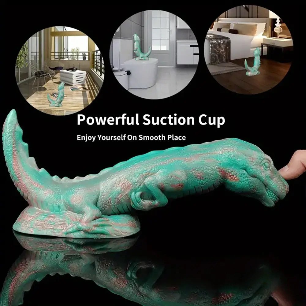 Dinosaur Fantasy Dildo - Silicone Dinosaur Monster Dildo