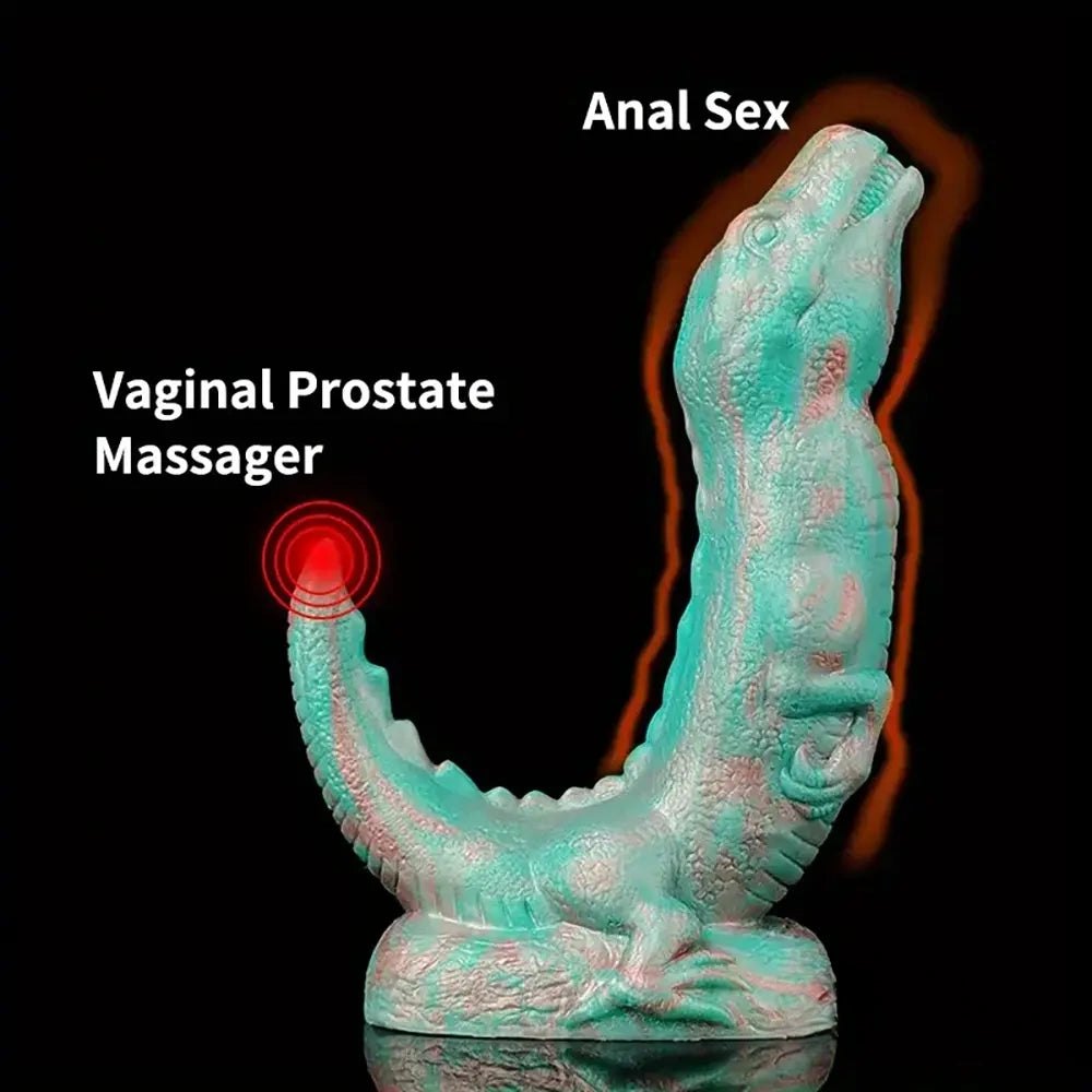 Dinosaur Fantasy Dildo - Silicone Dinosaur Monster Dildo