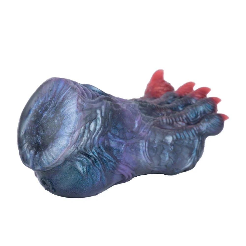 Dinosaur Paw Masturbator Steel Blue - Male Masturbator Toy