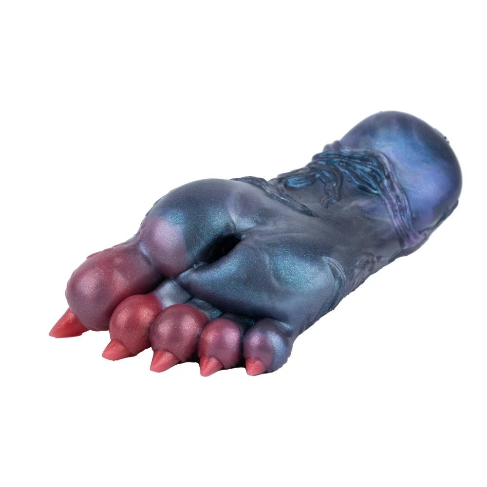 Dinosaur Paw Masturbator Steel Blue - Male Masturbator Toy