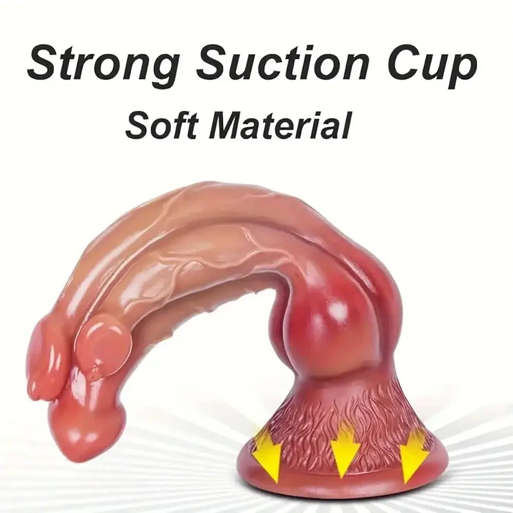 Dog Knot Fantasy Dildo S-XL - Sized Animal Style Dildo