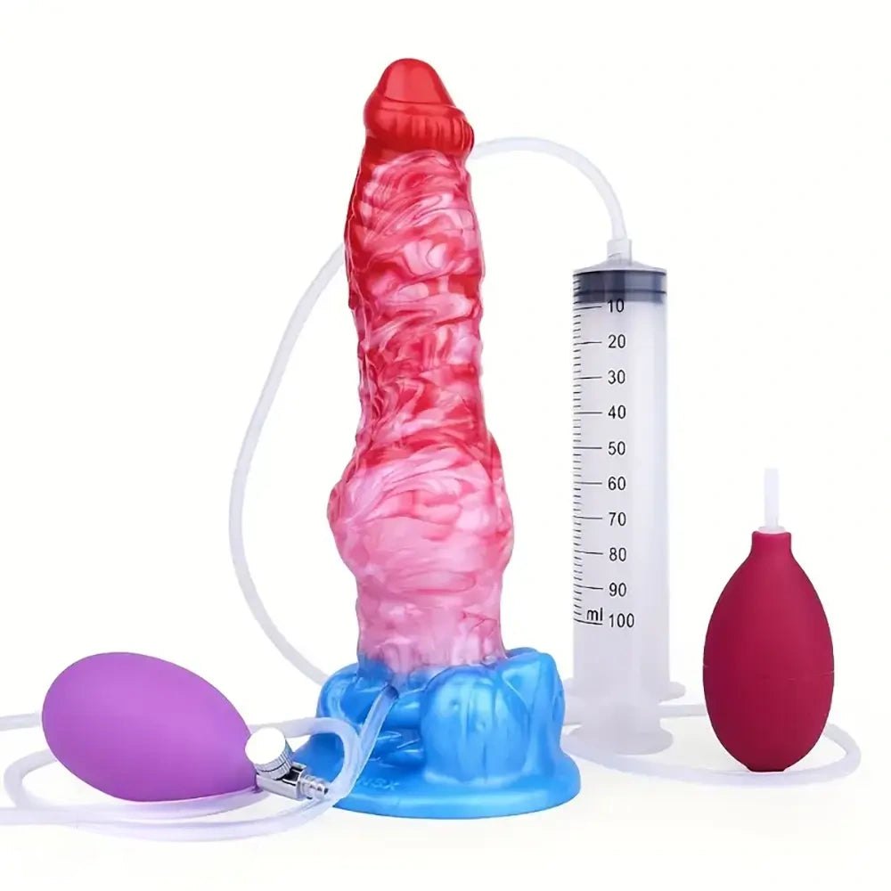 Dog Knot Inflatable Dildo - Animal Knot Dildo