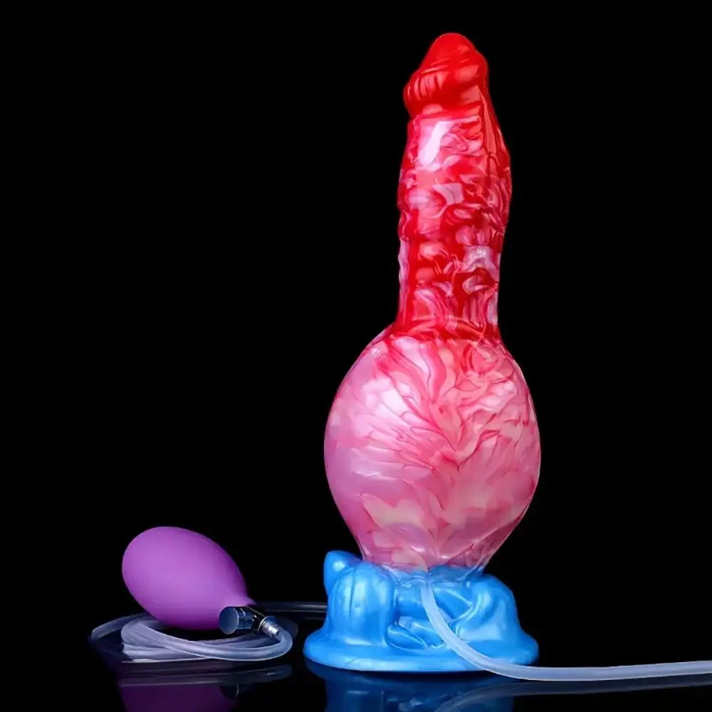 Dog Knot Inflatable Dildo - Animal Knot Dildo