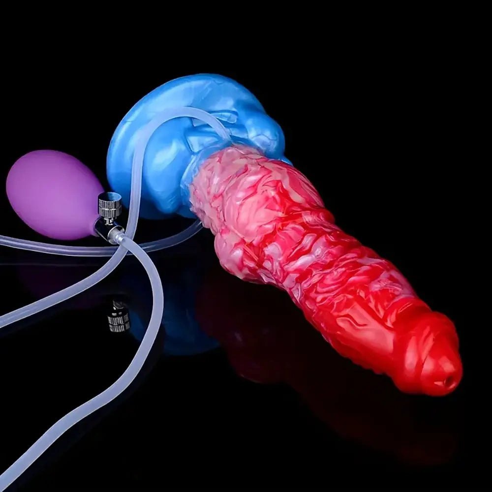 Dog Knot Inflatable Dildo - Animal Knot Dildo