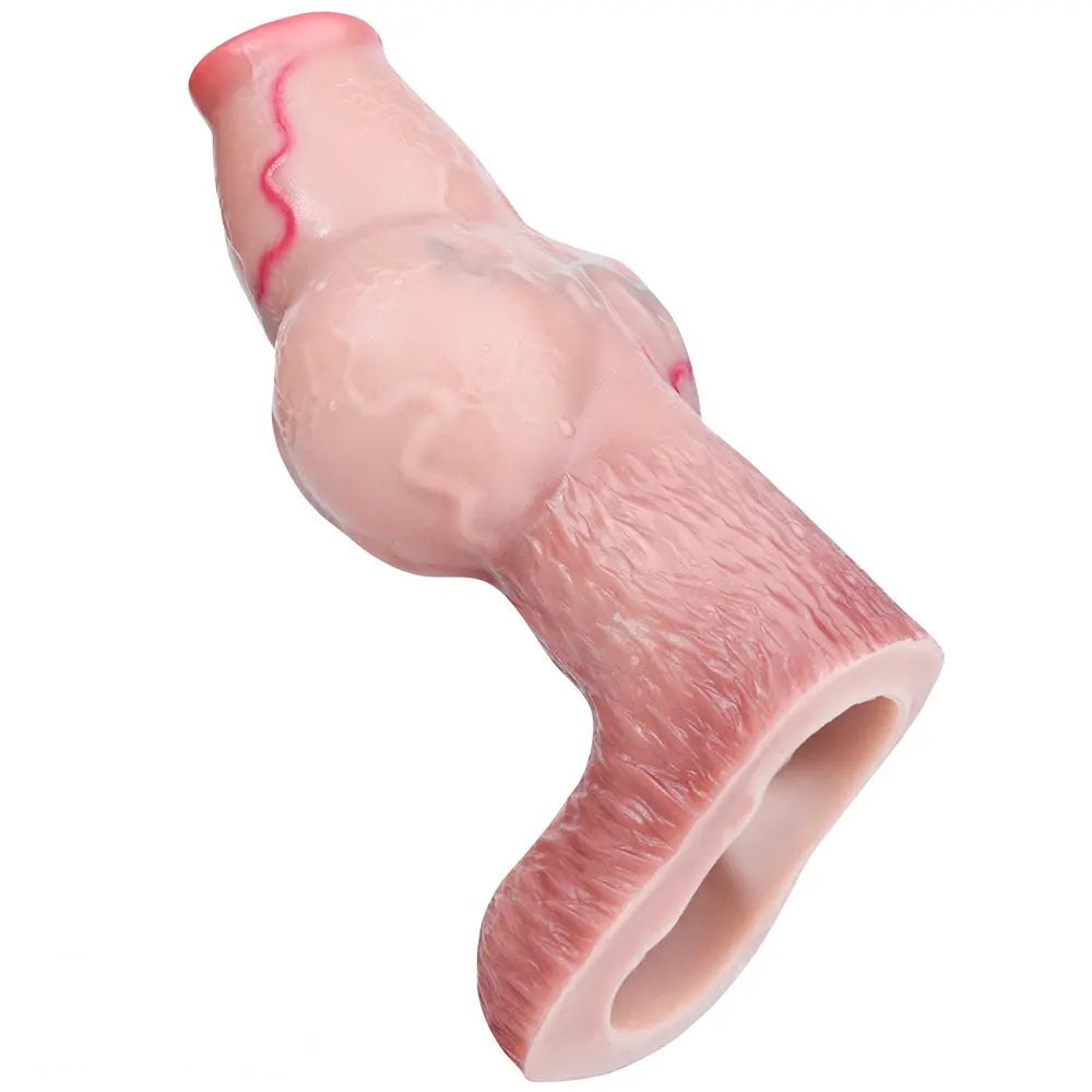 Dog Knot Penis Sleeve Dildo - Realistic Knot Dildo