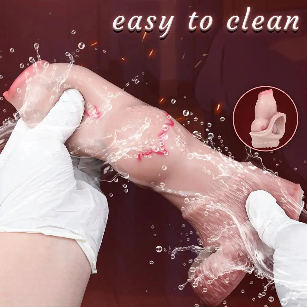 Dog Knot Silicone Dildo - Knotted Animal Play Dildo