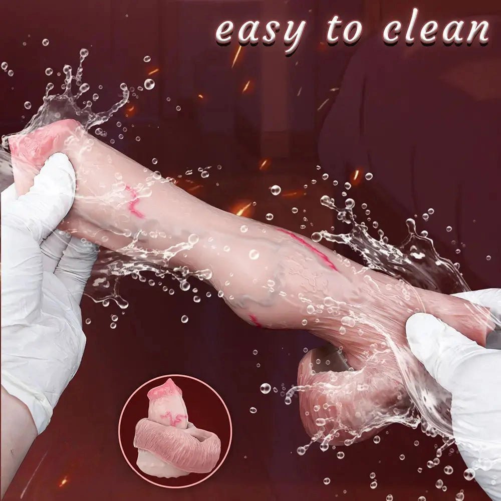 Dog Sleeve Dildo, S/M/L Sizes - Realistic Animal Dildo