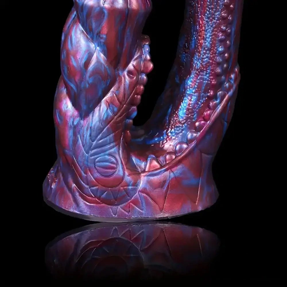 Double-Ended Fantasy Silicone Dildo - Colorful Double Dildo