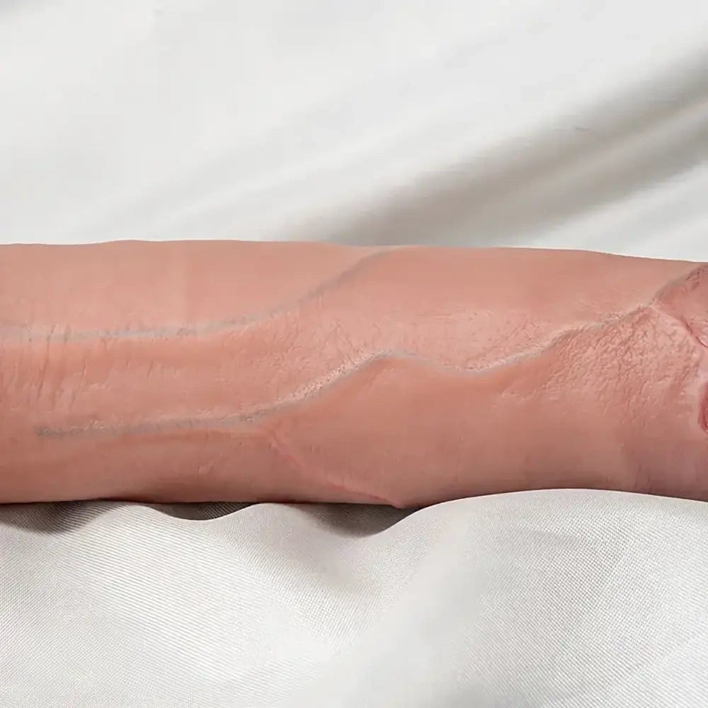 Double-Ended Silicone Dildo 15 in - Long Double-Ended Dildo