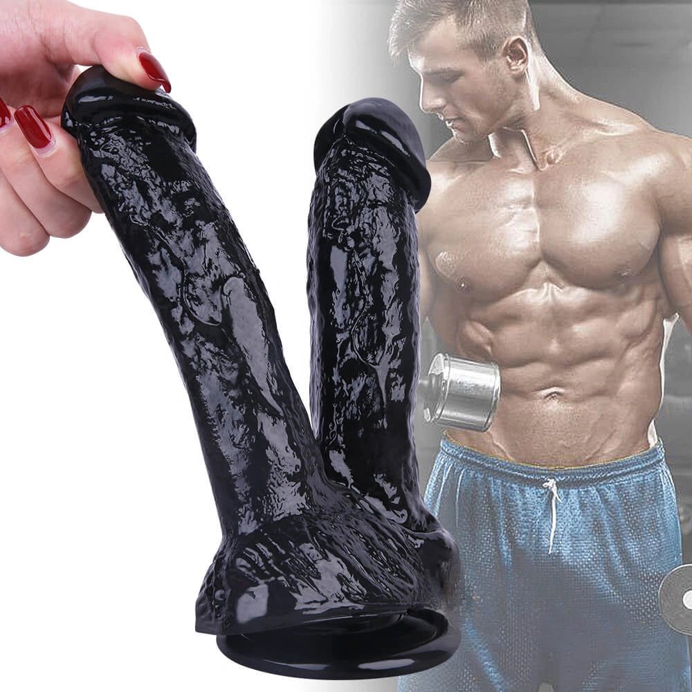 Double Head Realistic Dildo 8.27 in - Big Realistic Dildo