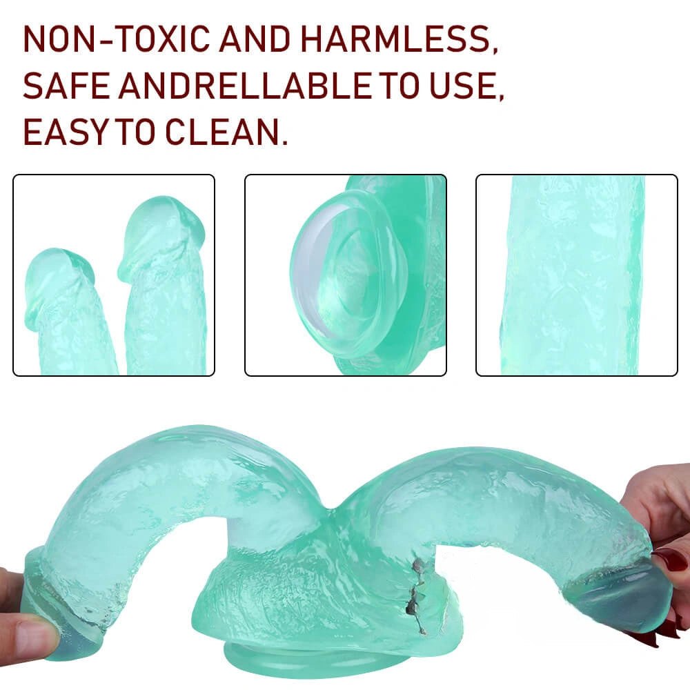 Double Head Realistic Dildo 8.27 in - Big Realistic Dildo