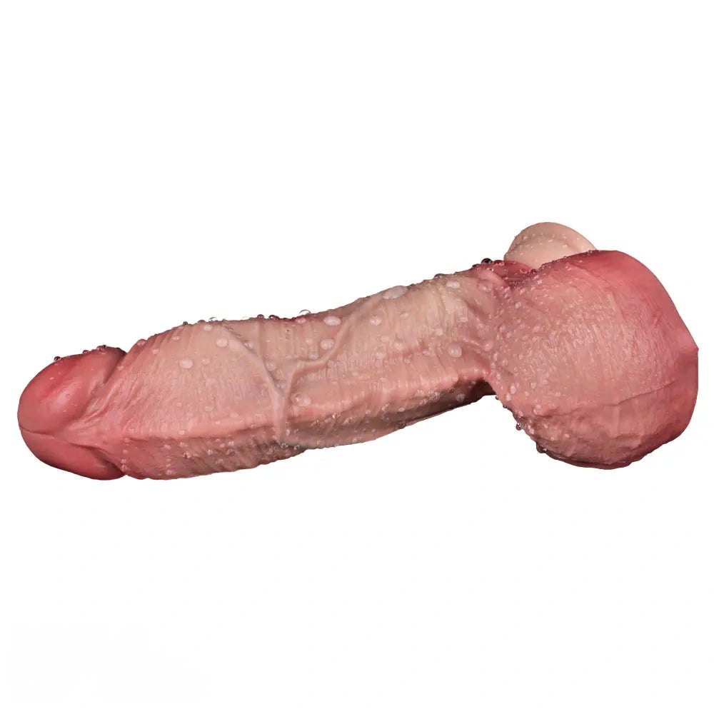 Double Layer Suction Cup Dildo - Suction Cup Dildo
