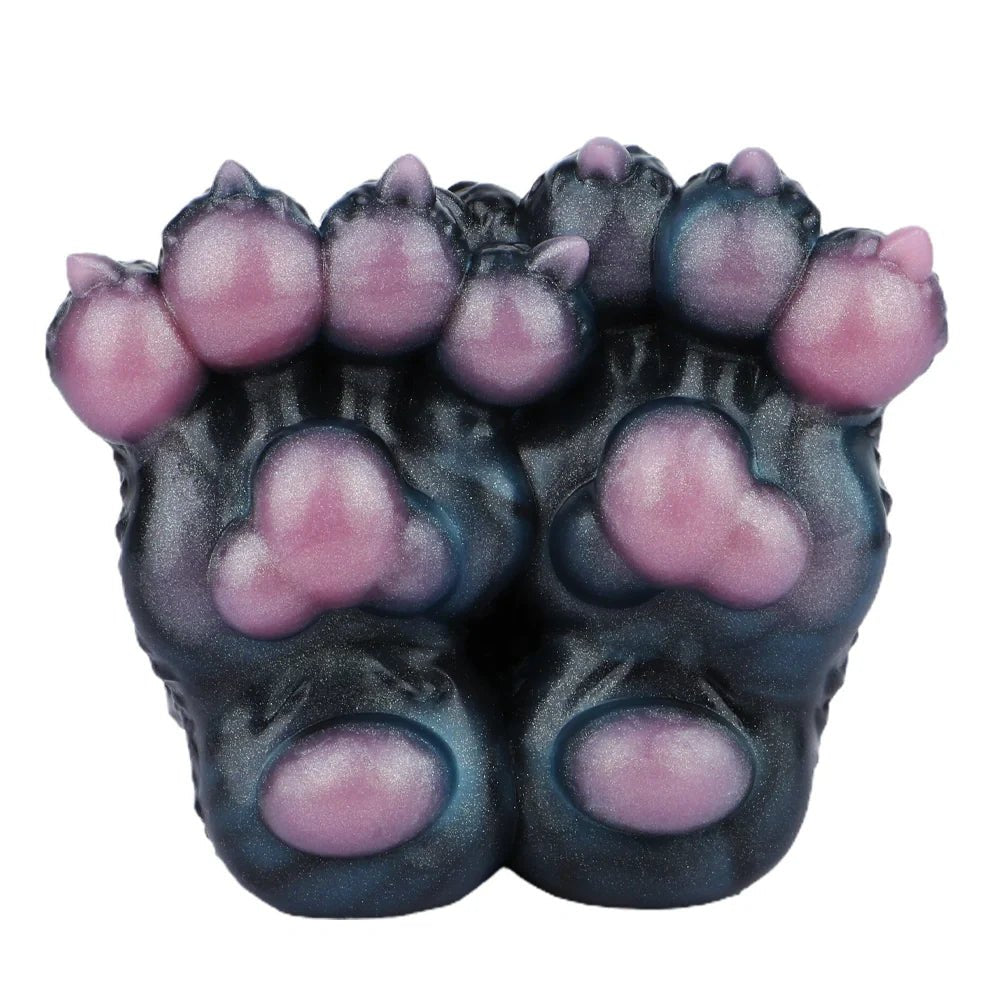 Double Paw Masturbator Midnight Blue - Male Masturbator Toy