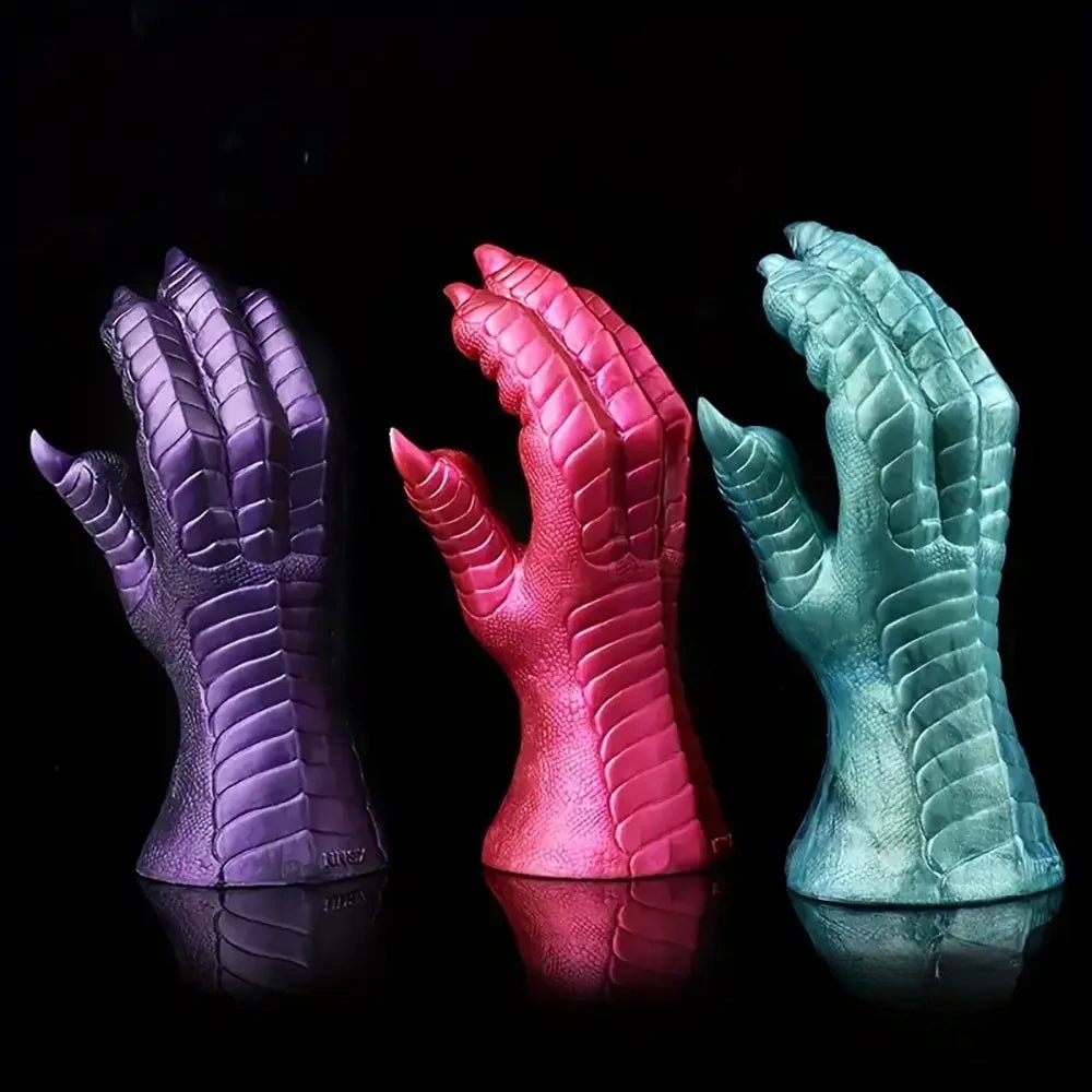 Dragon Claw Fantasy Dildo - Silicone Monster Hand Dildo