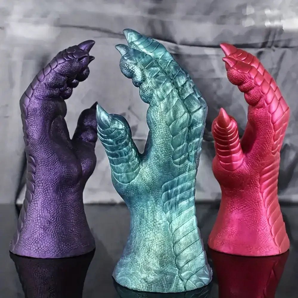 Dragon Claw Fantasy Dildo - Silicone Monster Hand Dildo