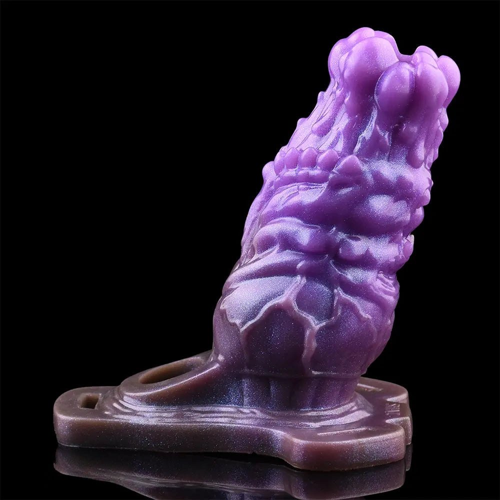 Dragon Claw Fantasy Dildo - Purple Dragon Fantasy Dildo