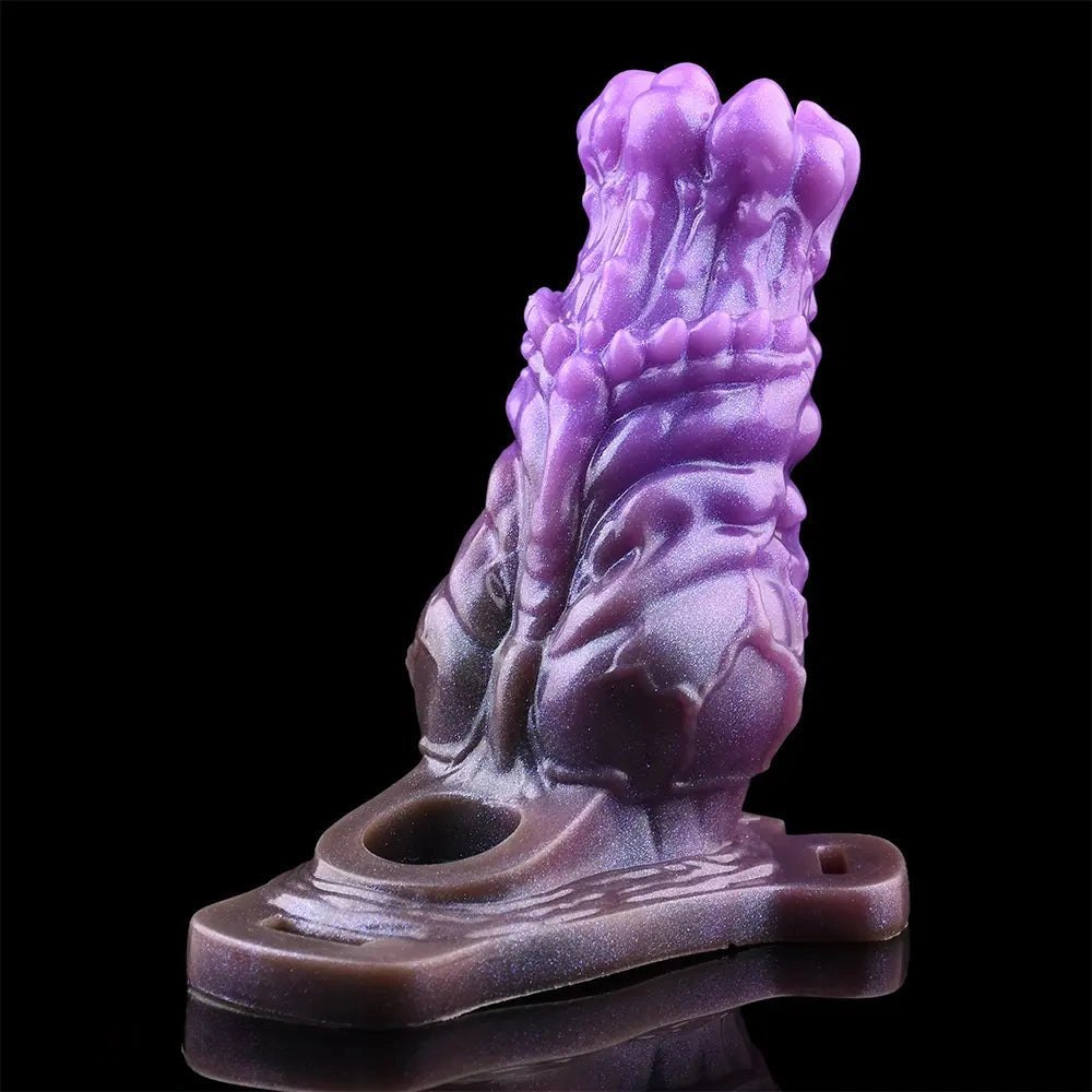 Dragon Claw Fantasy Dildo - Purple Dragon Fantasy Dildo
